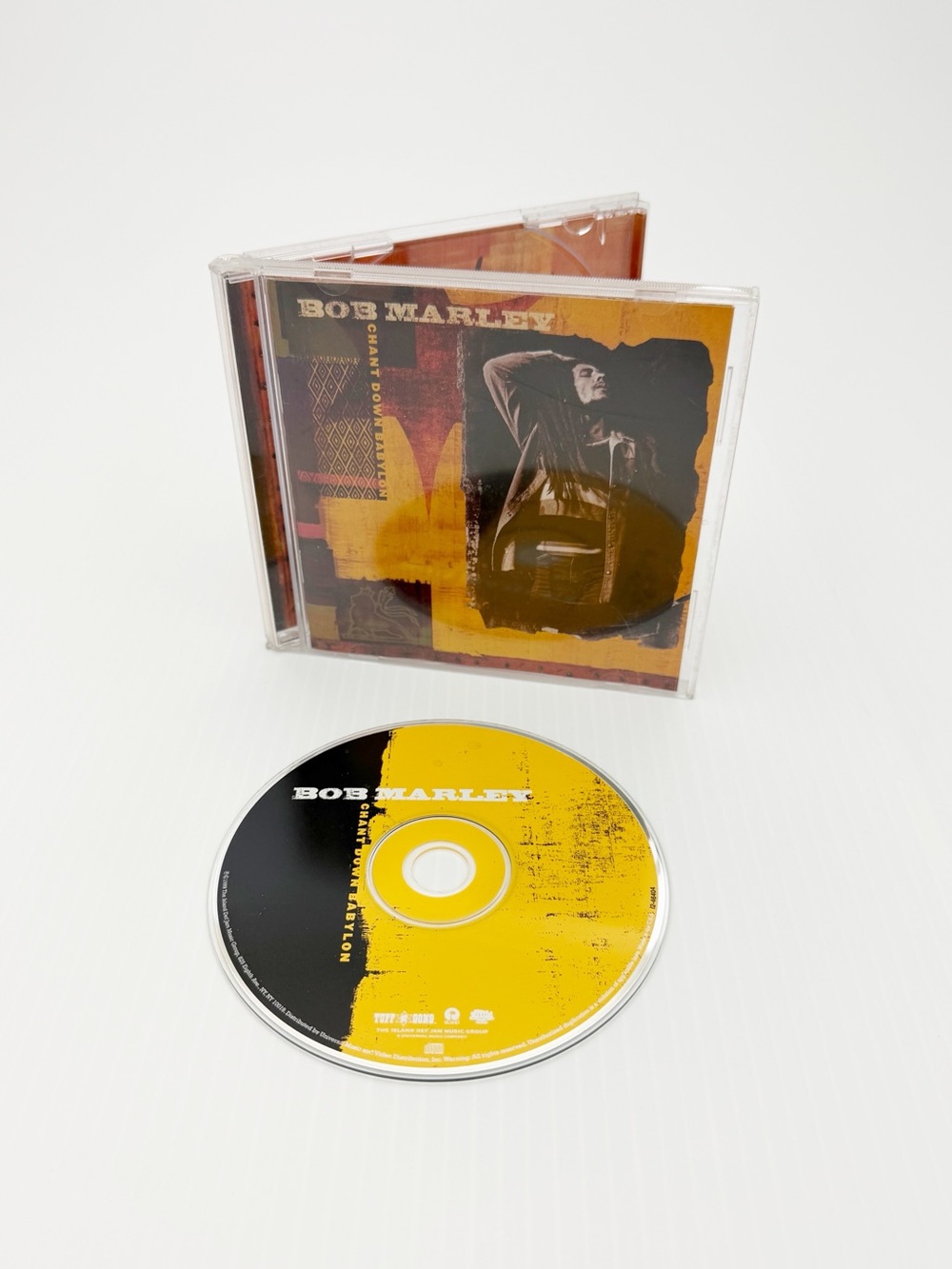 Vintage 1999 Bob Marley Chant Down Babylon Audio Music CD